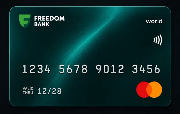Kazakhstan Invest Card Freedom Bank для оплаты зарубежных сервисов, подписок и путешествий